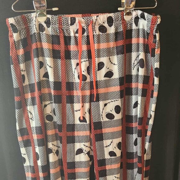 Nightmare Before Christmas Plaid Pajama Pants Women's Large - Picture 1 of 5